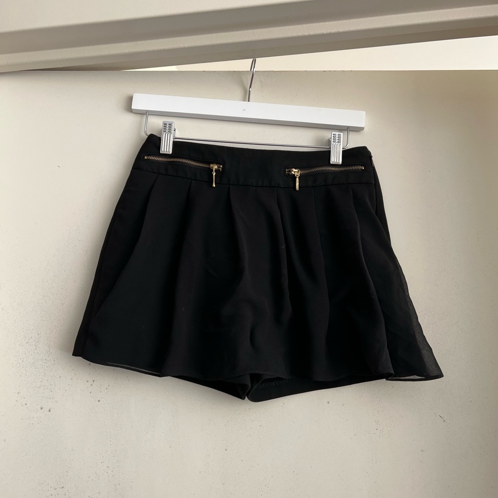 Zara Basic Black Skort - Picture 1 of 2